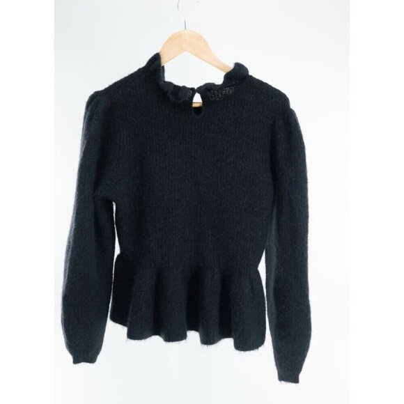 YAS  YASMOLINA KNITTED PULLOVER Black | Large | NWT - Picture 6 of 9